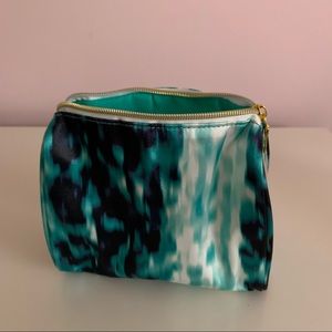 Makeup bag - Teal ombré (Brand new)